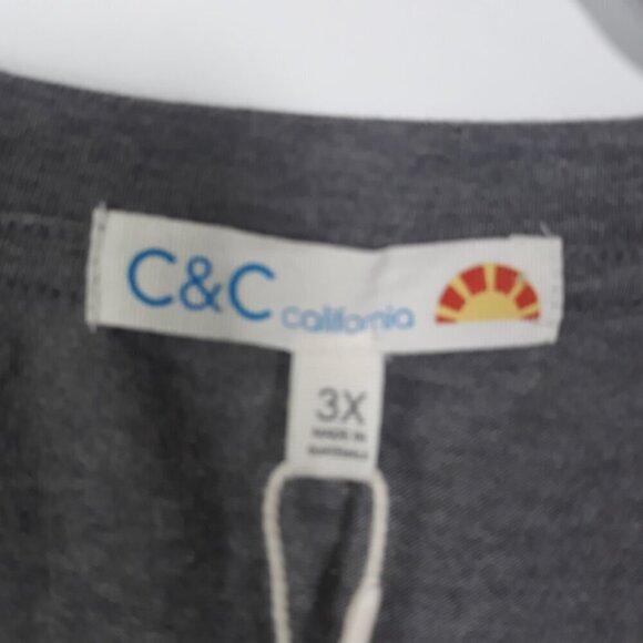 NWT C&C California Chasing Adventure Graphic T-Shirt 3X - Picture 5 of 8